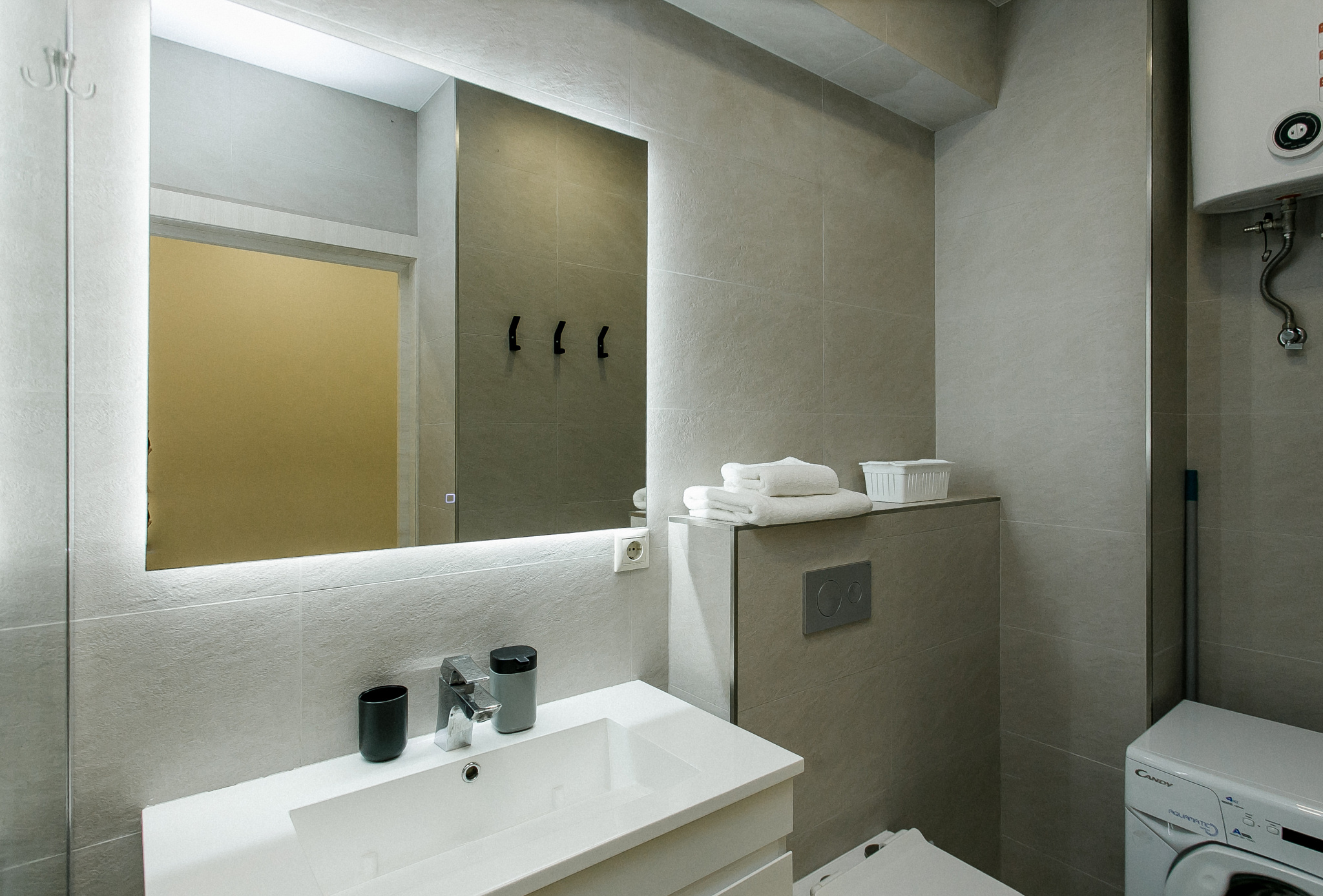 . Квартира в многоквартирном доме Просторная квартира на первой береговой. Дагомыс