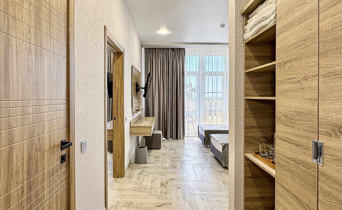 Корпус 2 Супер Люкс с видом на море. Anzhelina Family Hotel. Витязево