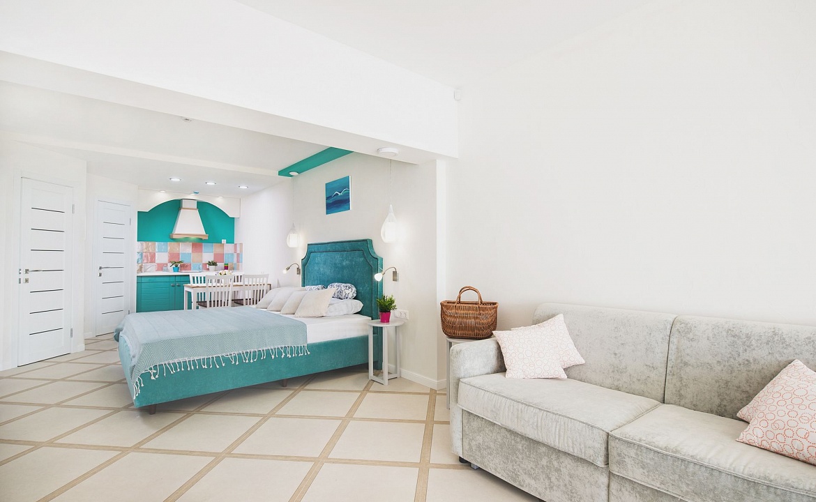 Luxe Albatros. Отель Villa Capri. Щелкино