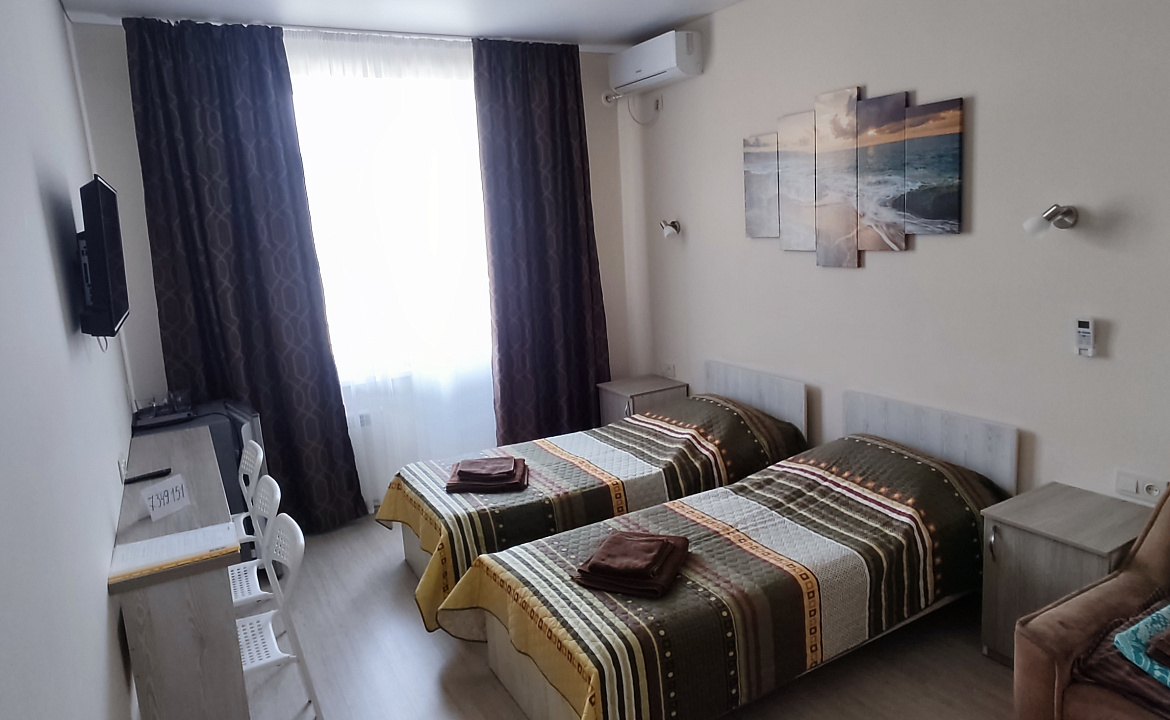 3х местный. Гостевой дом Жемси. Лазаревское