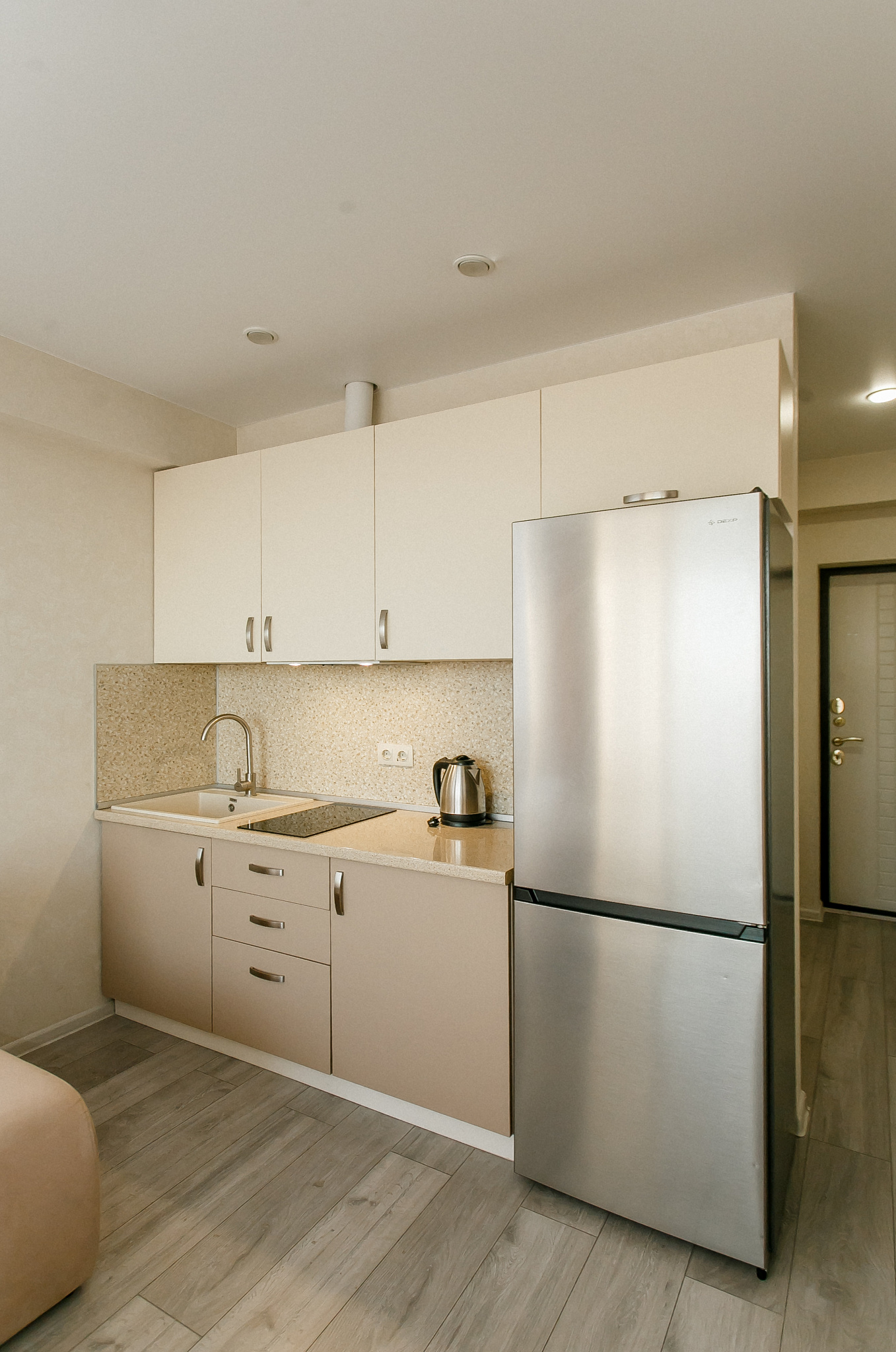 . Светлая студия с видом на морской закат. Дагомыс