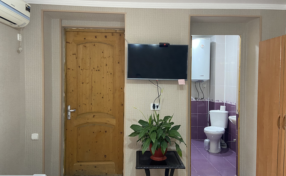 3-х местный номер с удобствами на 1-ом этаже. Гостевой дом У Сергея и Веры . Гагра 3-х местный номер с удобствами на 1-ом этаже. Гостевой дом У Сергея и Веры . Гагра