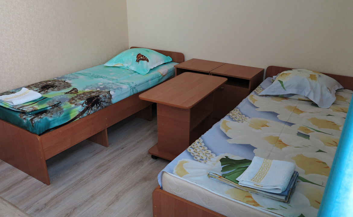 Двухместный номер с раздельными кроватями . Гостевой дом на Переулке Фермерском 32/1. Адлер Двухместный номер с раздельными кроватями . Гостевой дом на Переулке Фермерском 32/1. Адлер