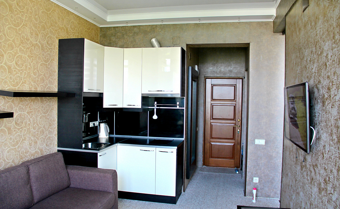 Люкс двухкомнатный с видом на море. Отель Апартаменты Волна. Сочи Люкс двухкомнатный с видом на море. Отель Апартаменты Волна. Сочи