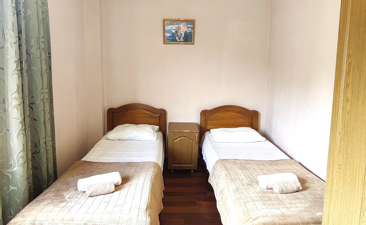 Двухместный номер «Комфорт». Гостевой дом "Цитрус". Лазаревское