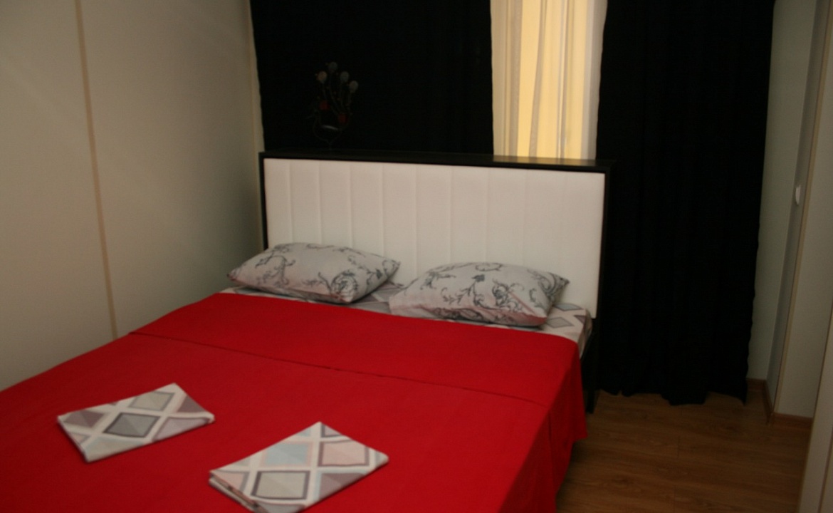 Двухкомнатный номер со своей кухней. Гостевой дом 7Я. Голубицкая