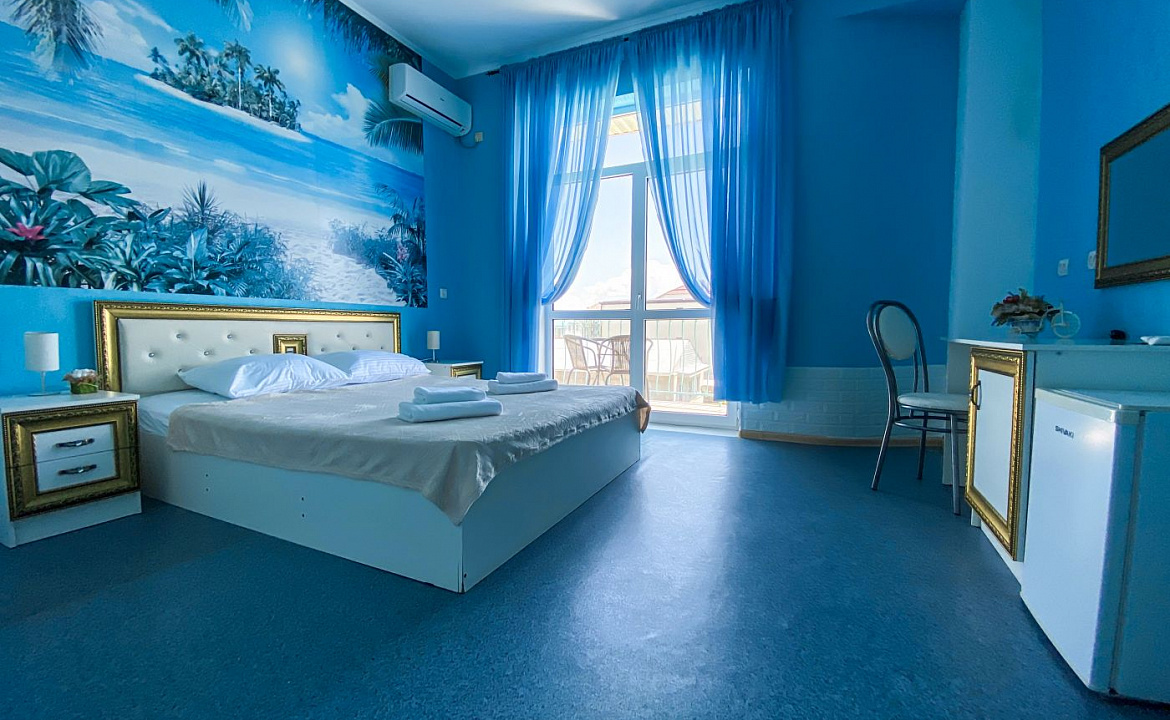 Комфорт 2х местный с балконом. Гостевой дом Волна. Нижнее Джемете