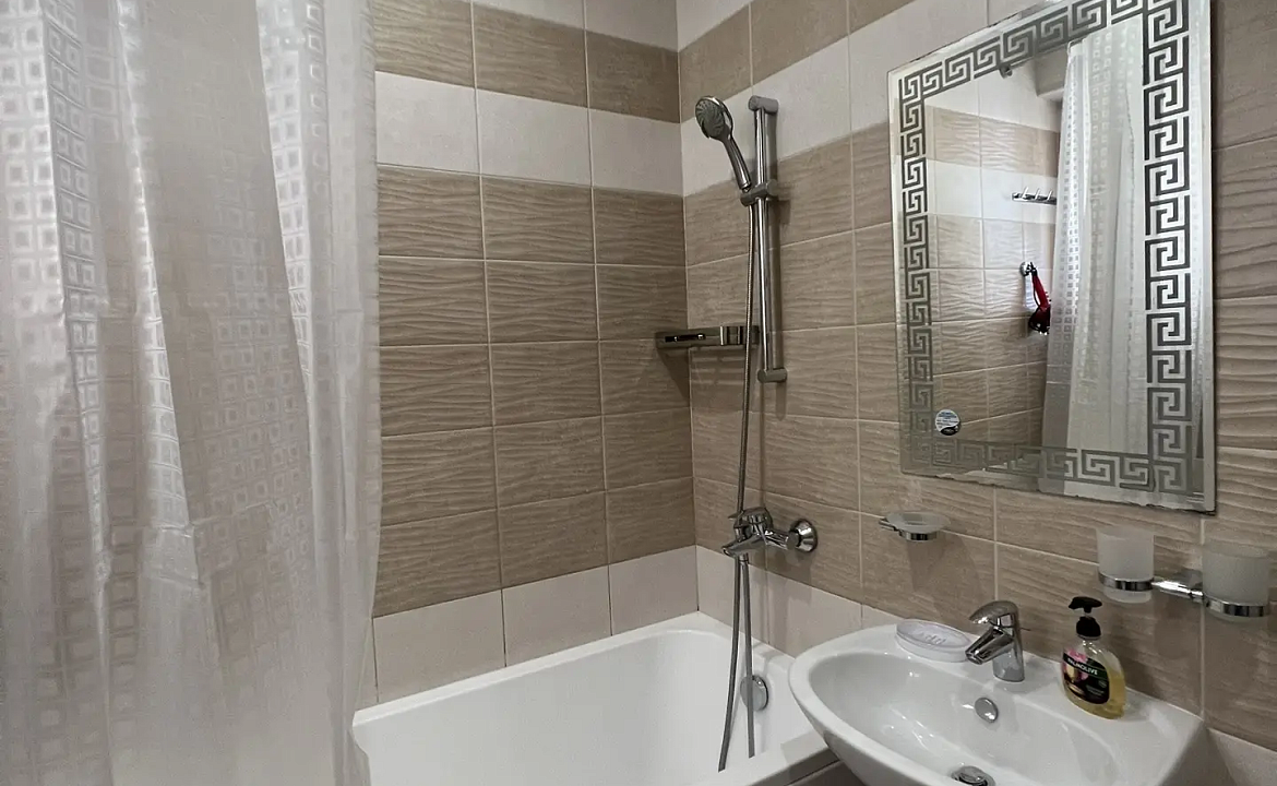 Студия с видом на море 217к2. Светлая квартира с террасой и морем. Дагомыс