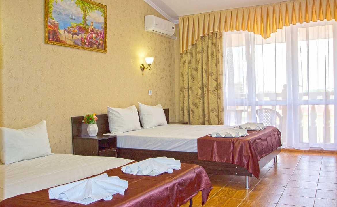 Комфорт с балконом+2. Гостиница "ATLAS" . Верхнее Джемете