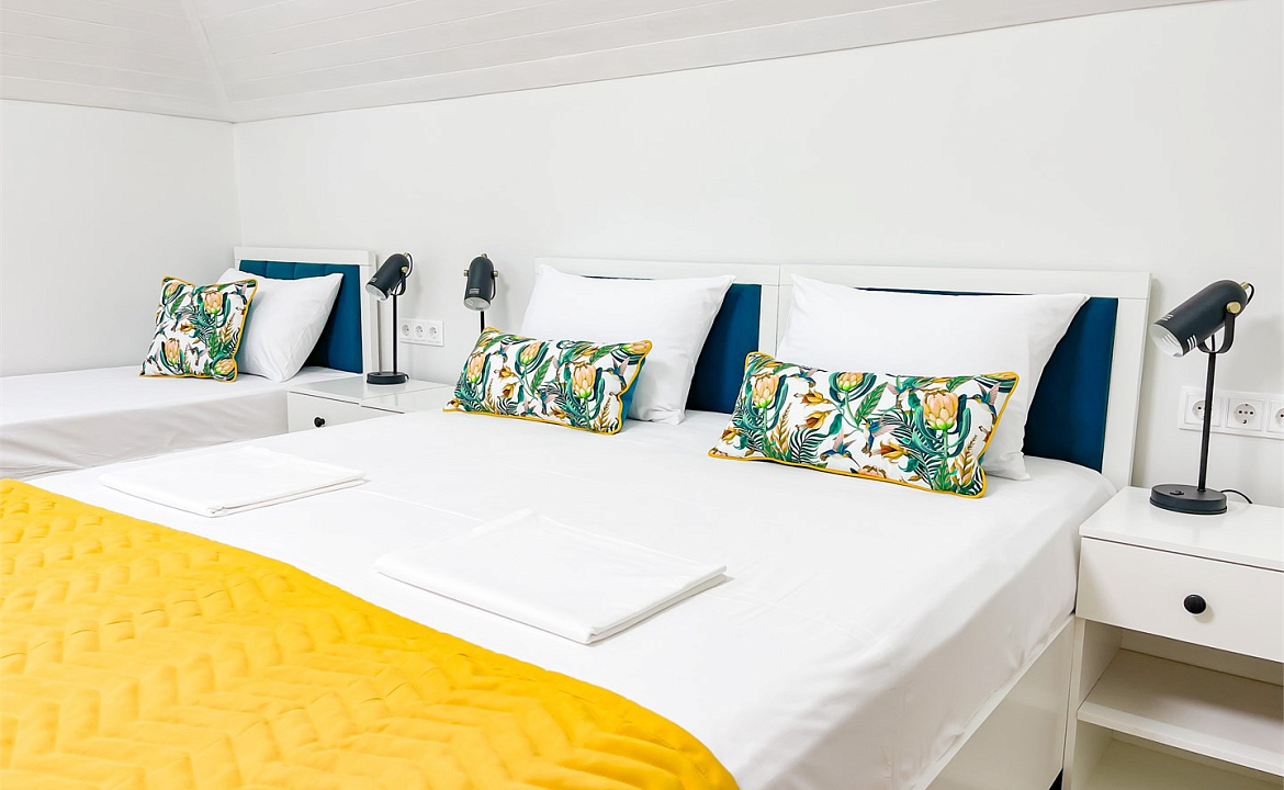 Стандарт 3-х местный на 1-ом этаже. Отель Автор. Анапа