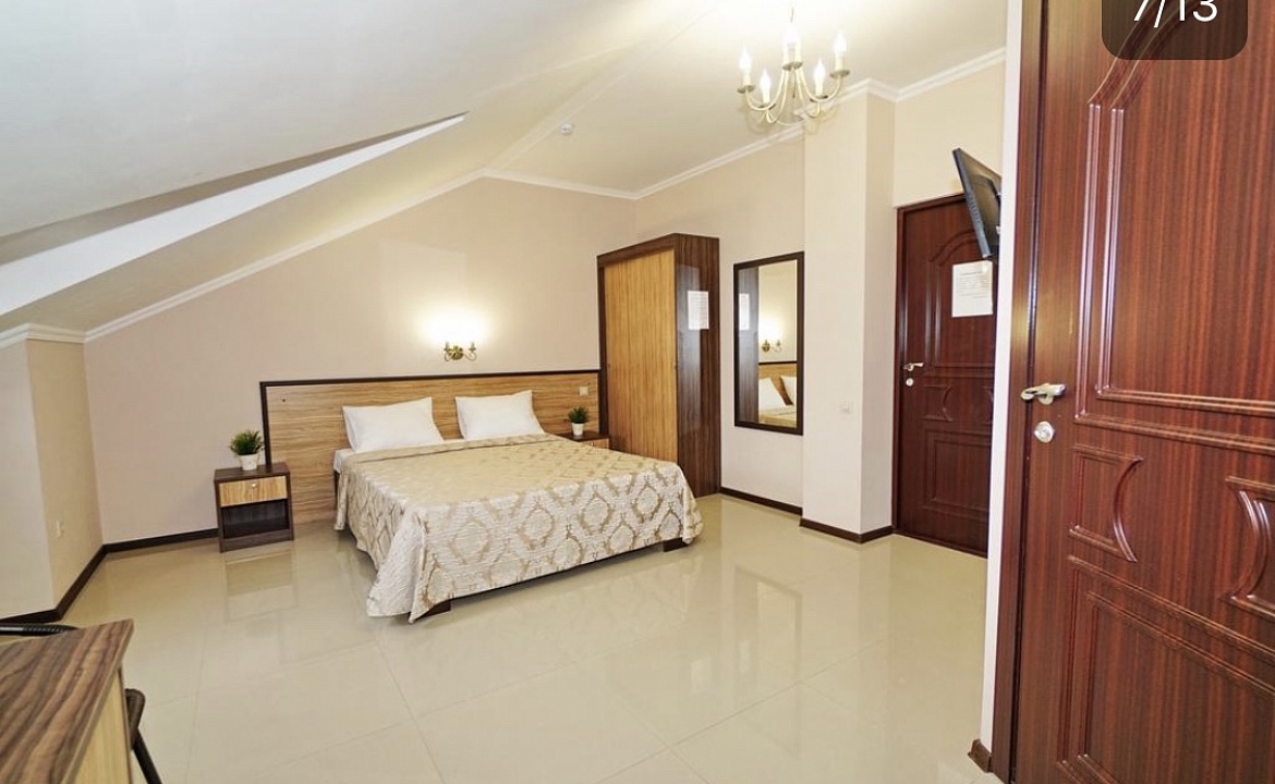 Стандарт без балкона (5й этаж). Гостевой дом "Адмирал". Ольгинка