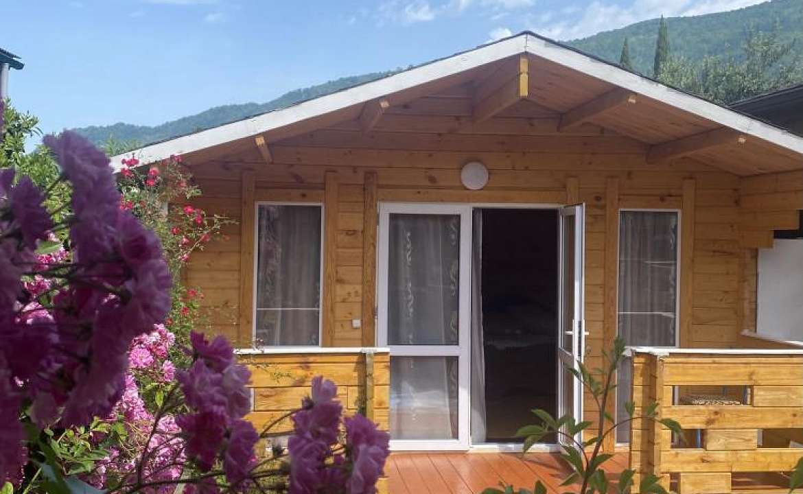 3-Х местный домик. Гостевой дом "Ролан". Новый Афон