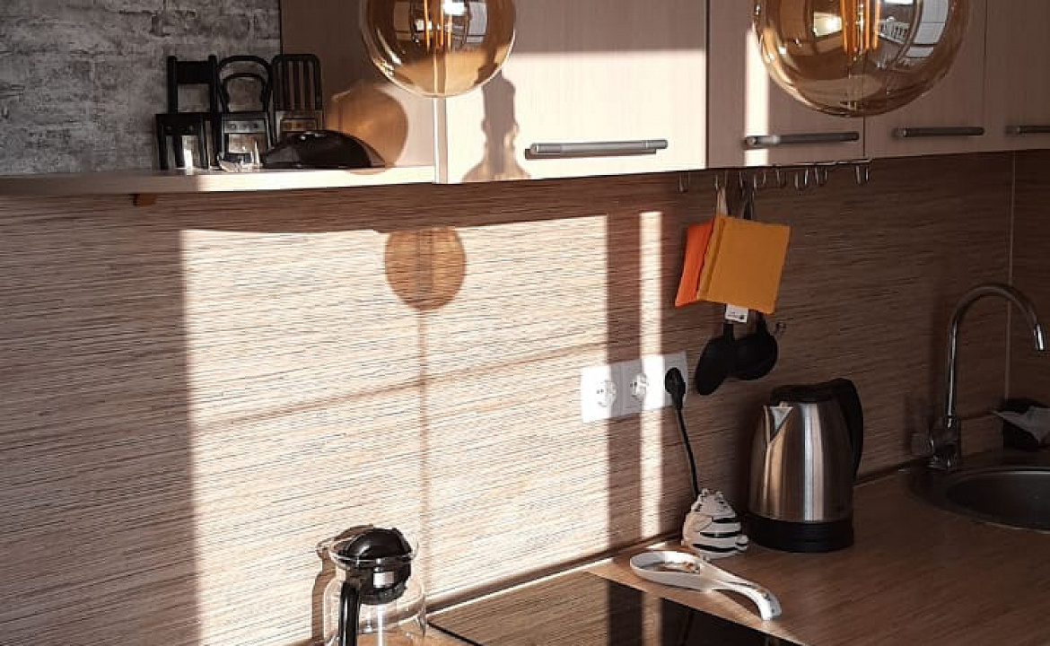 Семейный номер с кухней и видом на море и горы Ай-Петри. Отель Апарт отель "Дуэт". Ялта