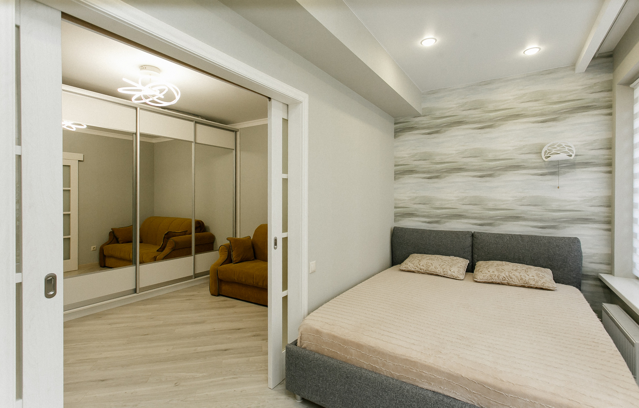 . Квартира в многоквартирном доме Просторная квартира на первой береговой. Дагомыс