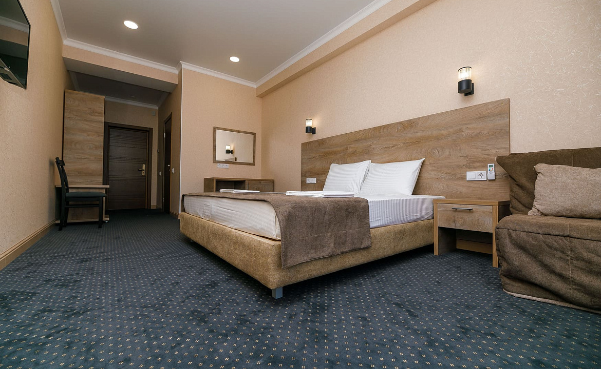 СТАНДАРТ БЕЗ БАЛКОНА. Отель "Алион". Геленджик