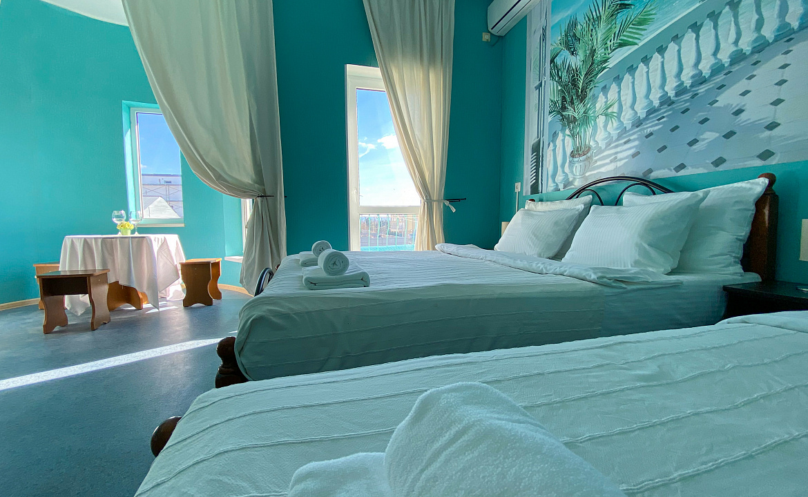 Комфорт 4х местный Семейный. Гостевой дом Волна. Нижнее Джемете