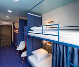 Кровать в общем 8-местном номере для женщин. Хостел Bamboo Hotel. Кровать в общем 8-местном номере для женщин. Хостел Bamboo Hotel.