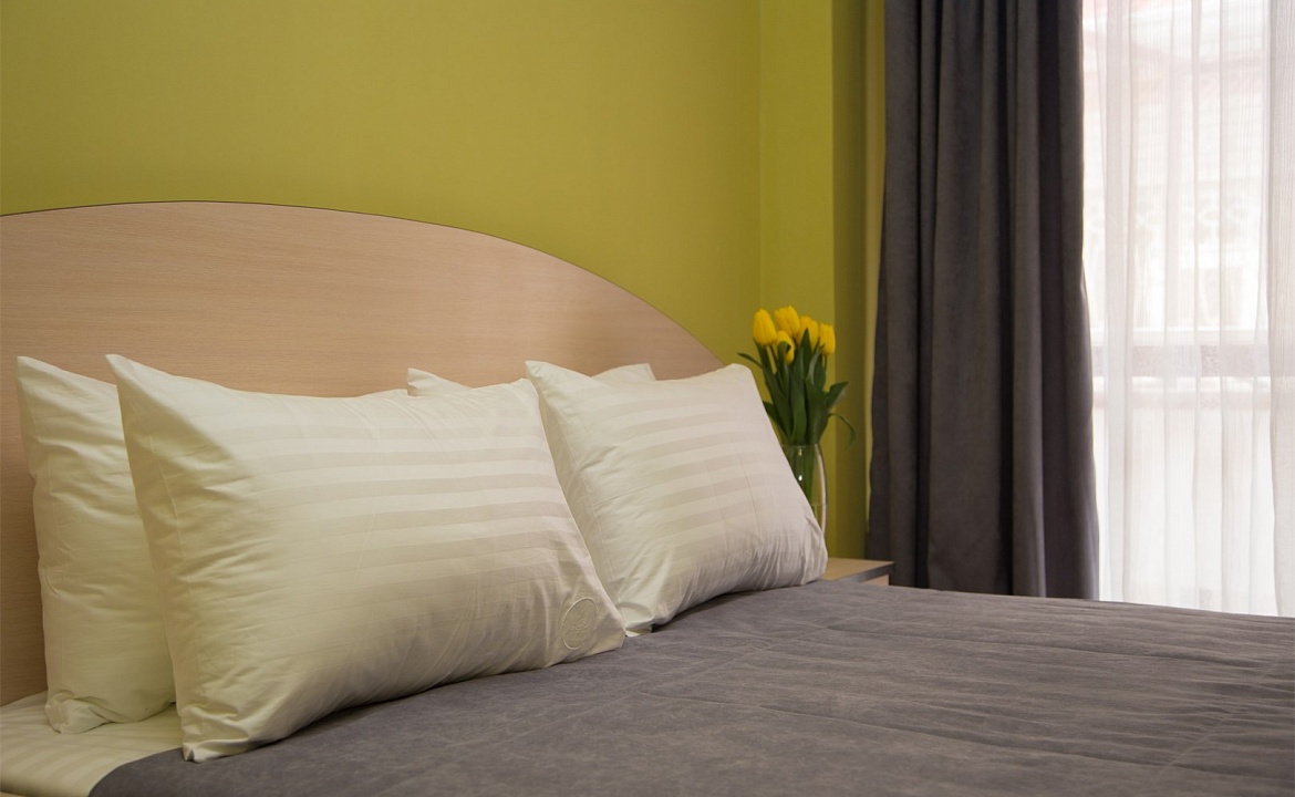 Семейный стандарт с террасой и видом на море. Гостевой комплекс "Чижик Пыжик". Никита