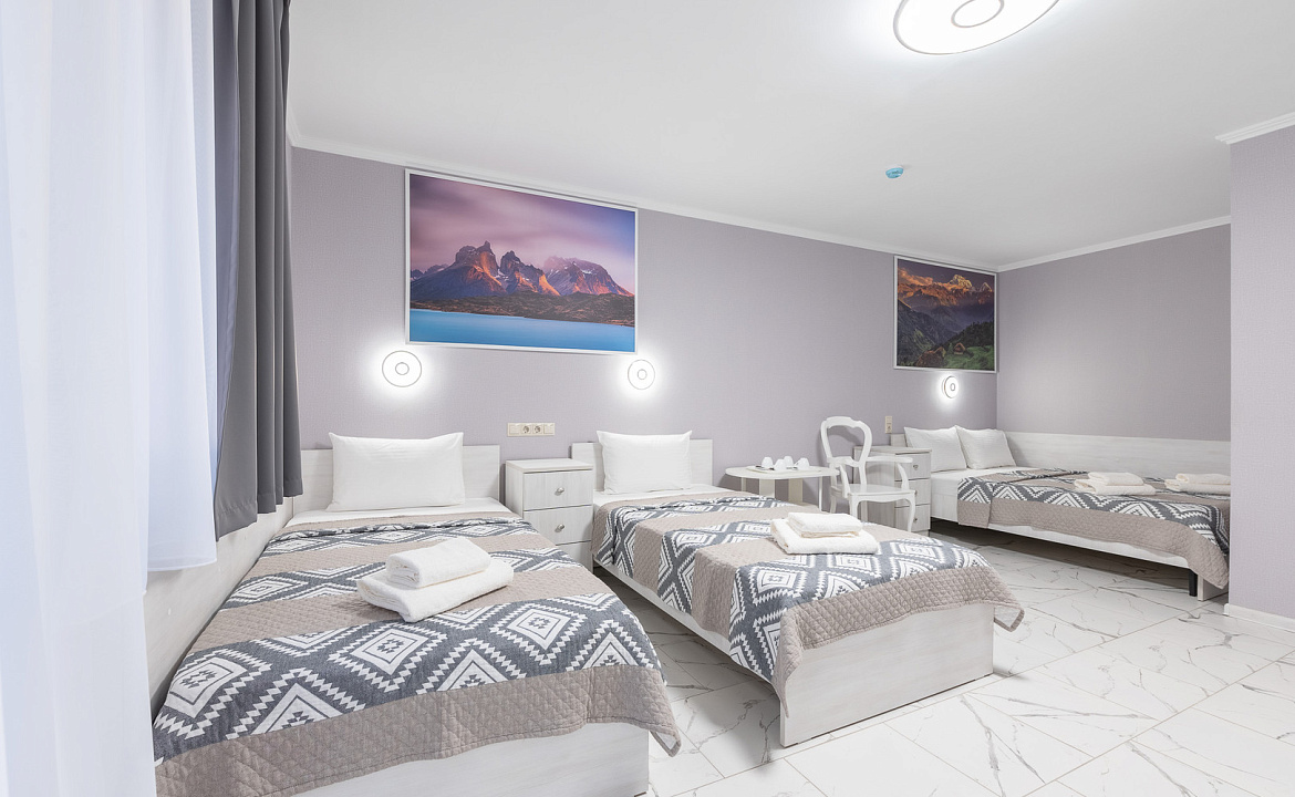 Апартаменты стандарт. Отель "Горная Кадриль". Красная Поляна