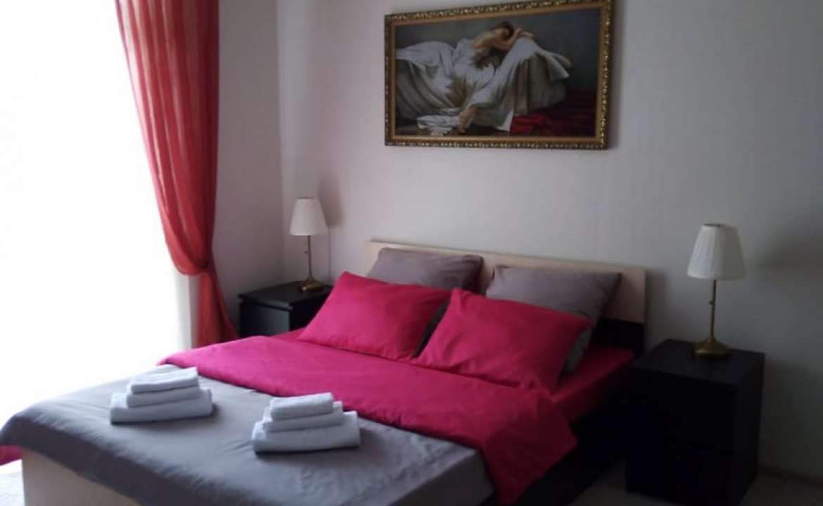 Семейный номер с кухней и видом на море и горы Ай-Петри. Отель Апарт отель "Дуэт". Ялта