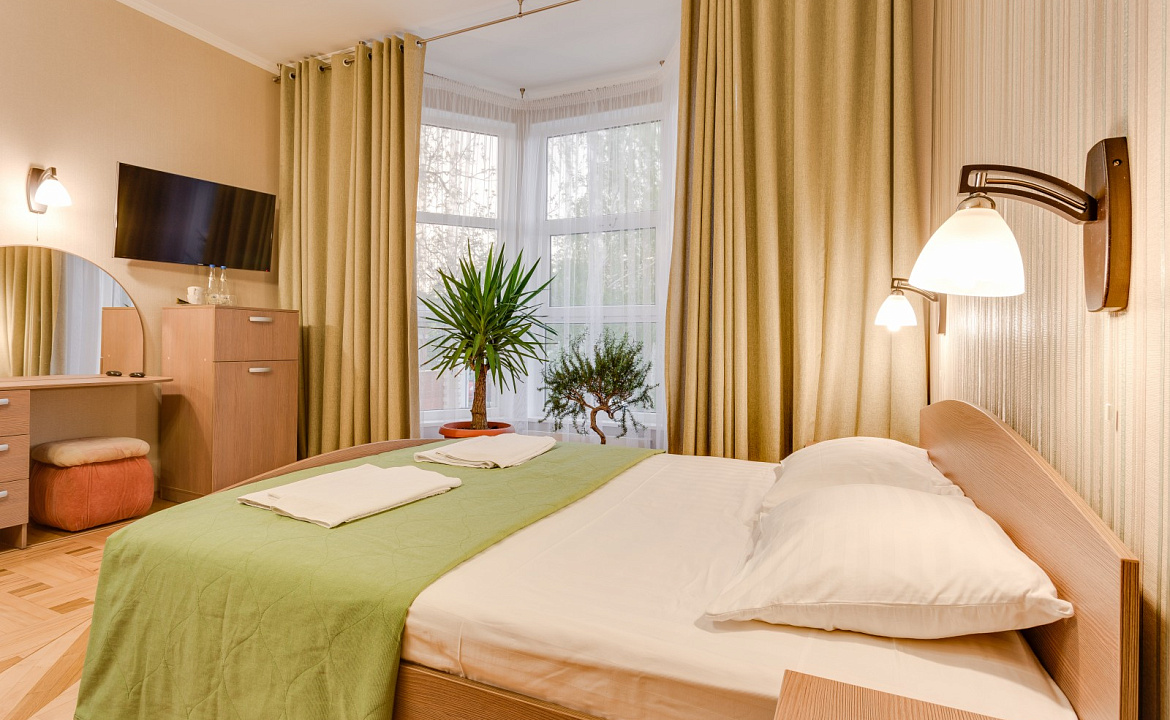 Люкс 2-4х местный Корпус 1. Гостевой дом "Олива". Анапа