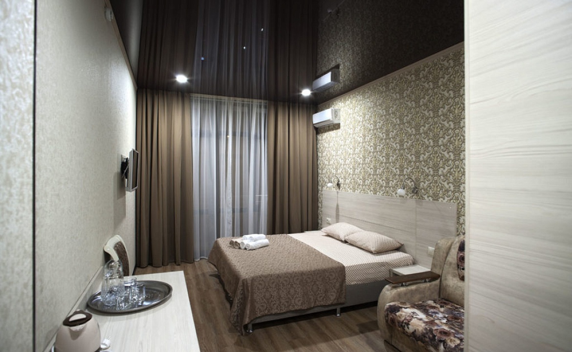 ДВУХМЕСТНЫЙ НОМЕР. Отель "Каскад". Лазаревское