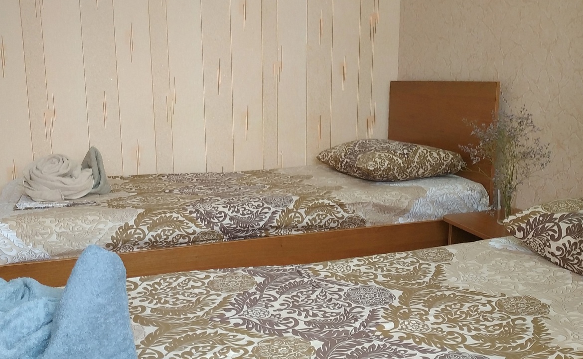 2-местный номер Стандарт без балкона. Гостиница Лагуна. Крым - частный сектор