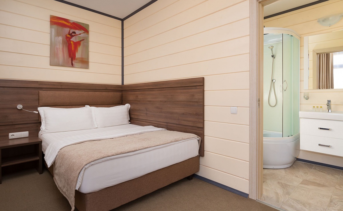 КОМФОРТ ДВУХМЕСТНЫЙ. Семейный отель RIGA VILLAGE RESORT. Щелкино