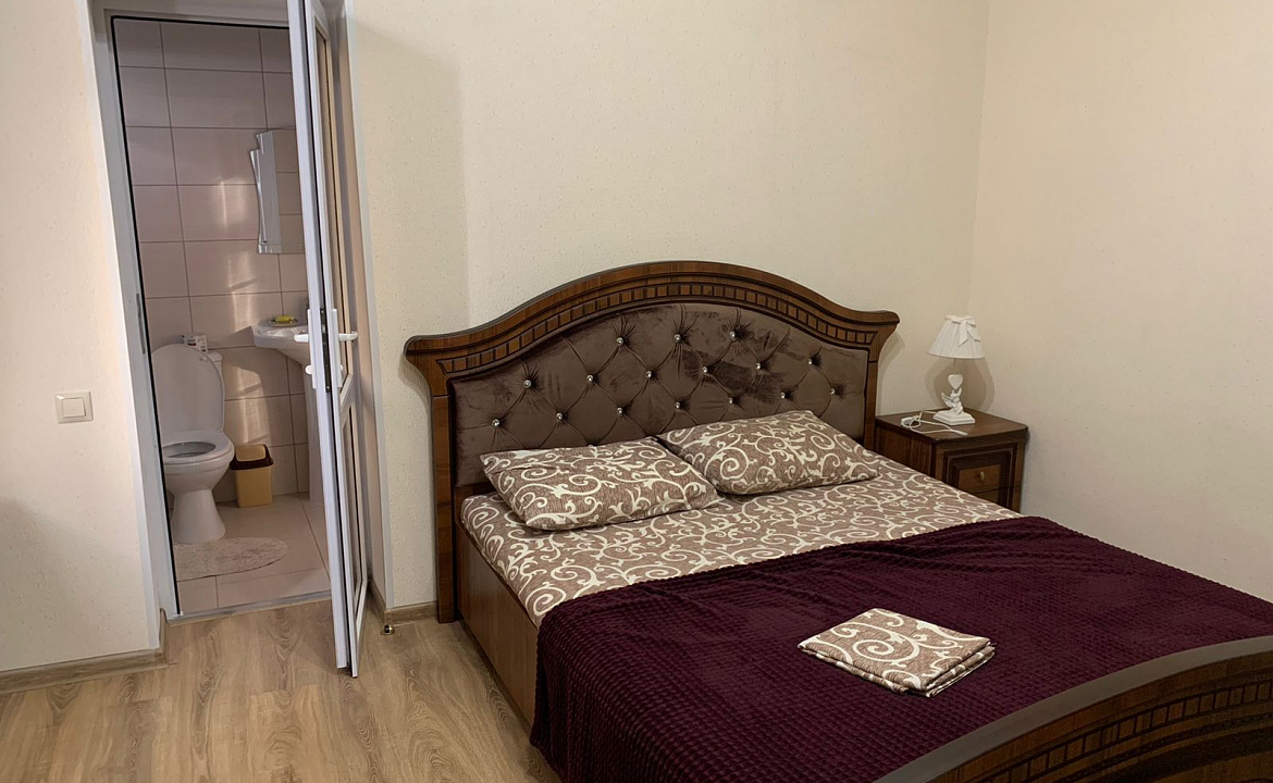 Люкс с 1 спальней. Гостевой дом ЭЙВА. Пицунда
