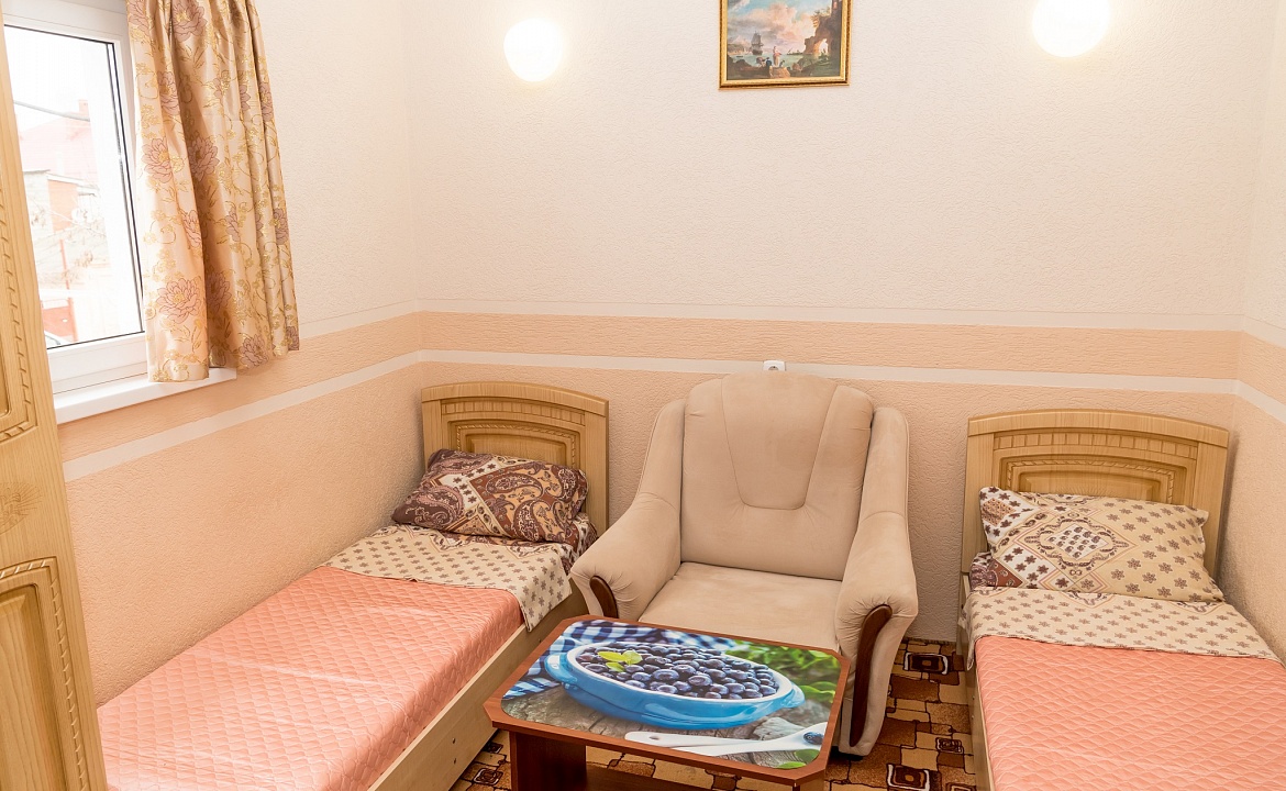 Трехместный номер эконом класса. Гостевой дом "Ника" - Анапа. Анапа