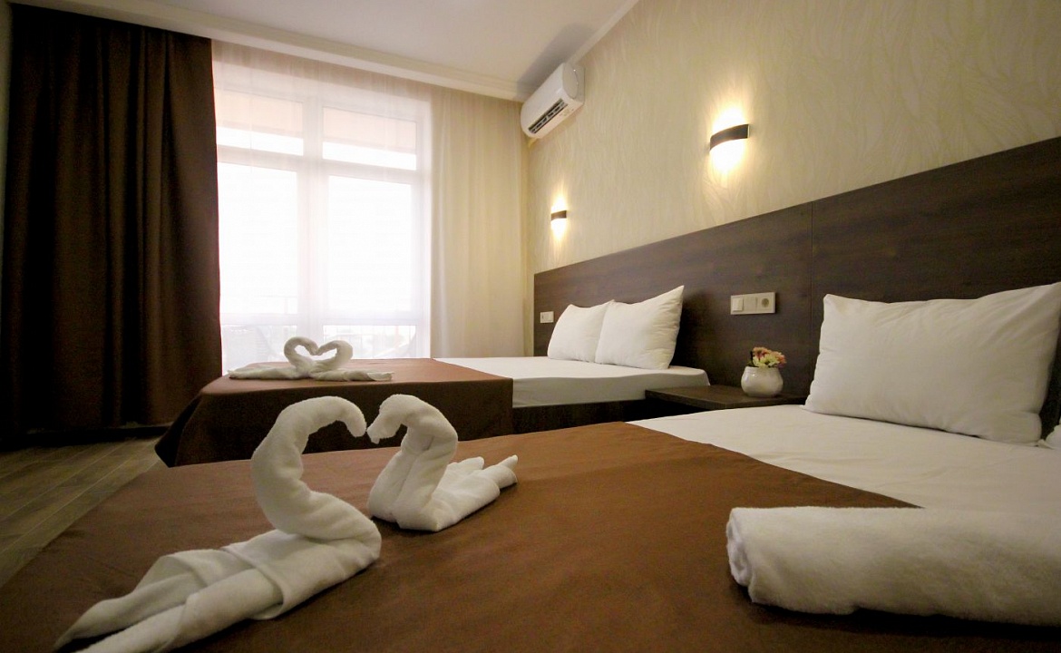 Однокомнатный комфорт с балконом. Отель "Palma Soneta" . Верхнее Джемете