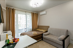 Уютная студия у моря