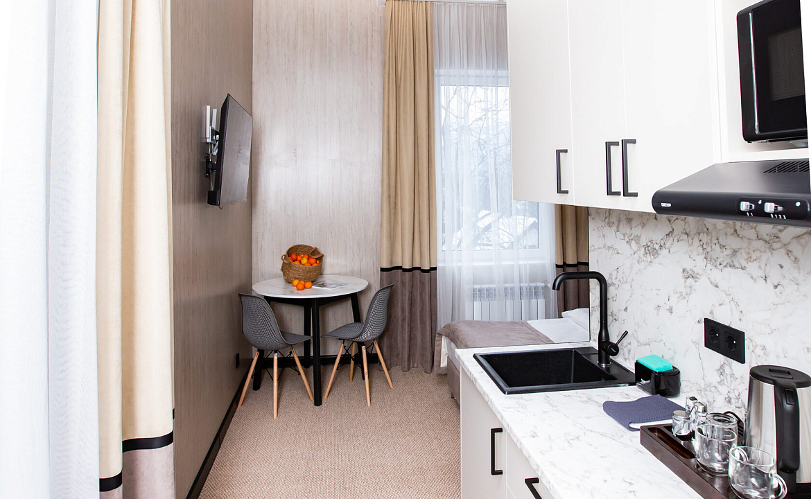 Студио. Апарт-отель «Горная Дача». Красная Поляна