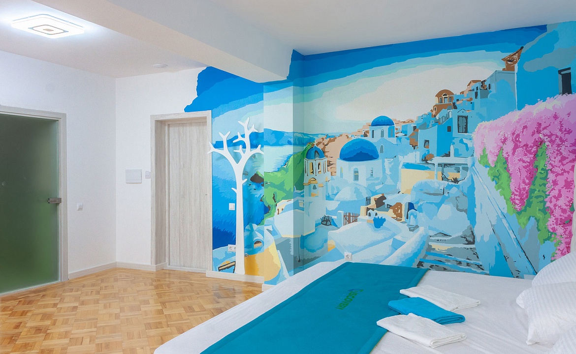 САНТОРИНИ. Отель Эко-отель "Дискавери". Курорты Ялты