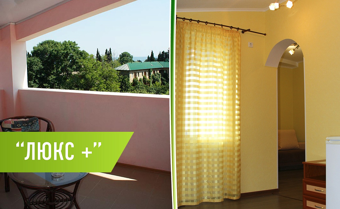 Люкс +. Гостиница "Надежда". Малореченское