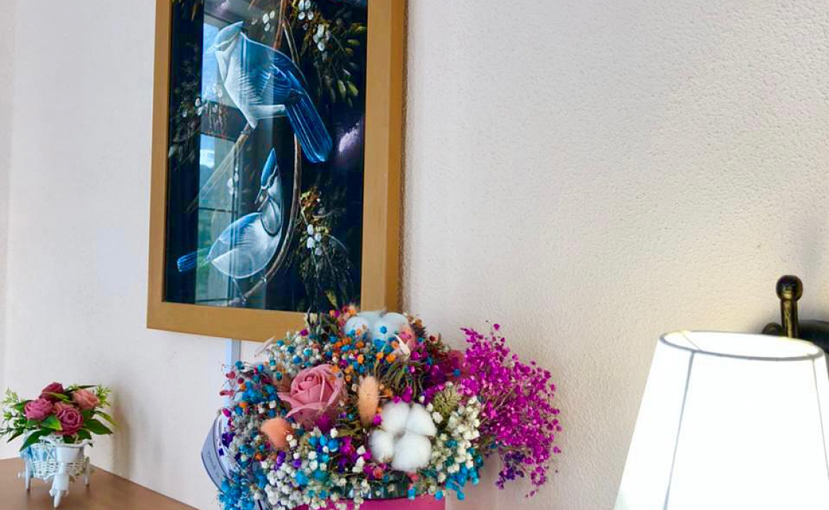 Круглый видовой номер. Отель Апарт отель "Дуэт". Ялта