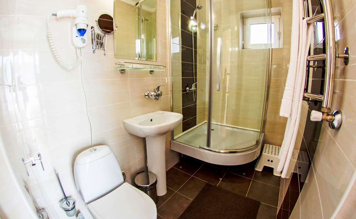 Комфорт с балконом+2. Гостиница "ATLAS" . Верхнее Джемете