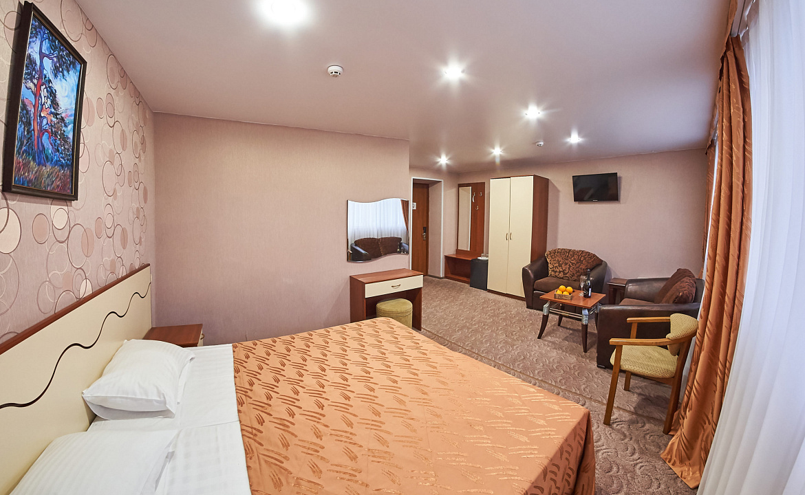 Номер «Первая категория». Пансионат "Радуга". Геленджик
