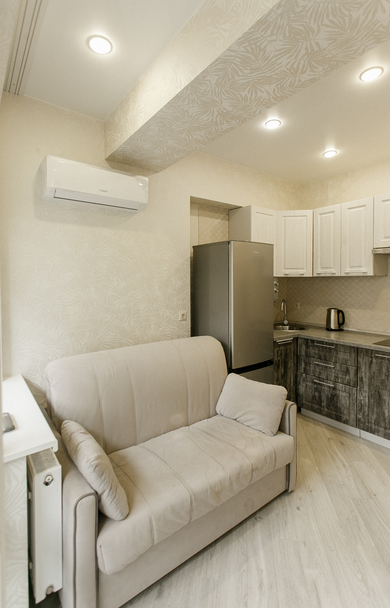 . Квартира в многоквартирном доме Просторная квартира на первой береговой. Дагомыс