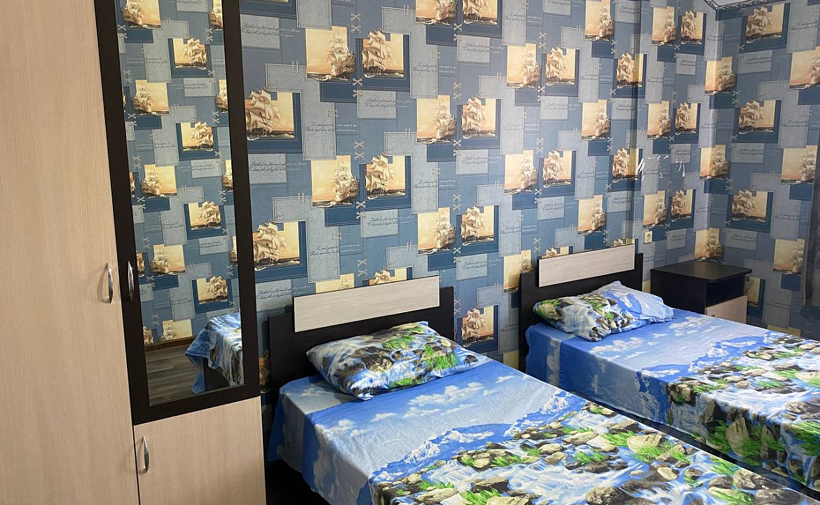 Трехместный номер эконом. Гостевой дом Домик у моря. Якорная Щель