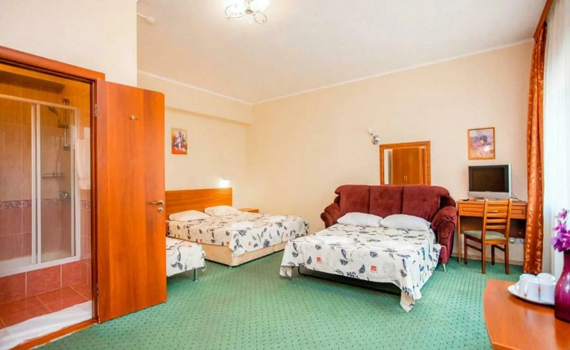 Студия . Отель Золотые барханы . Витязево