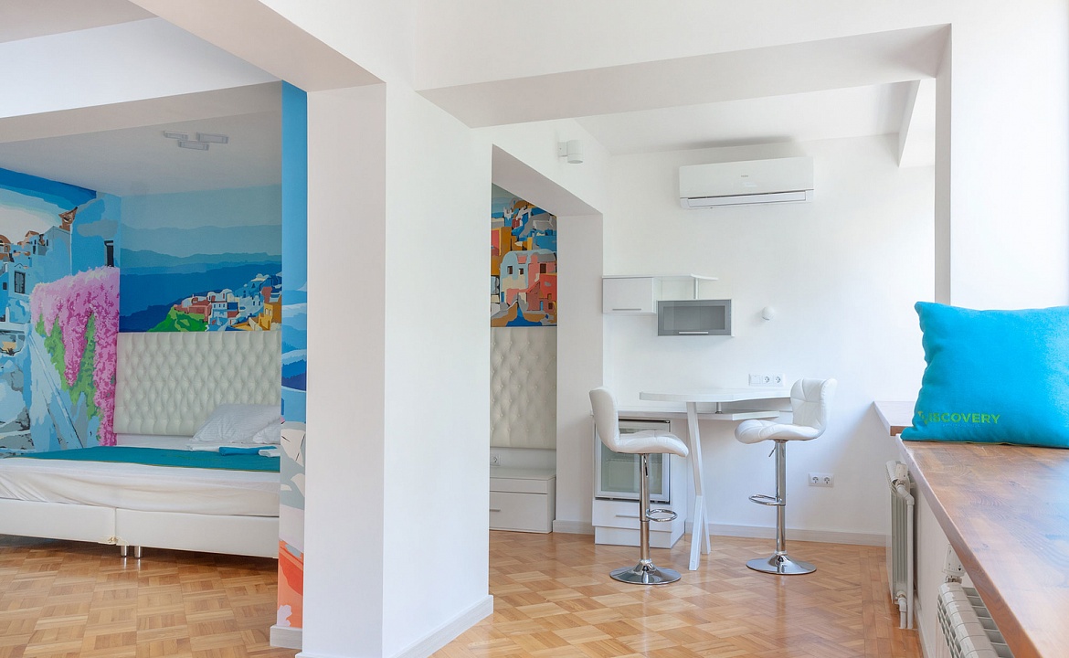 САНТОРИНИ. Отель Эко-отель "Дискавери". Курорты Ялты