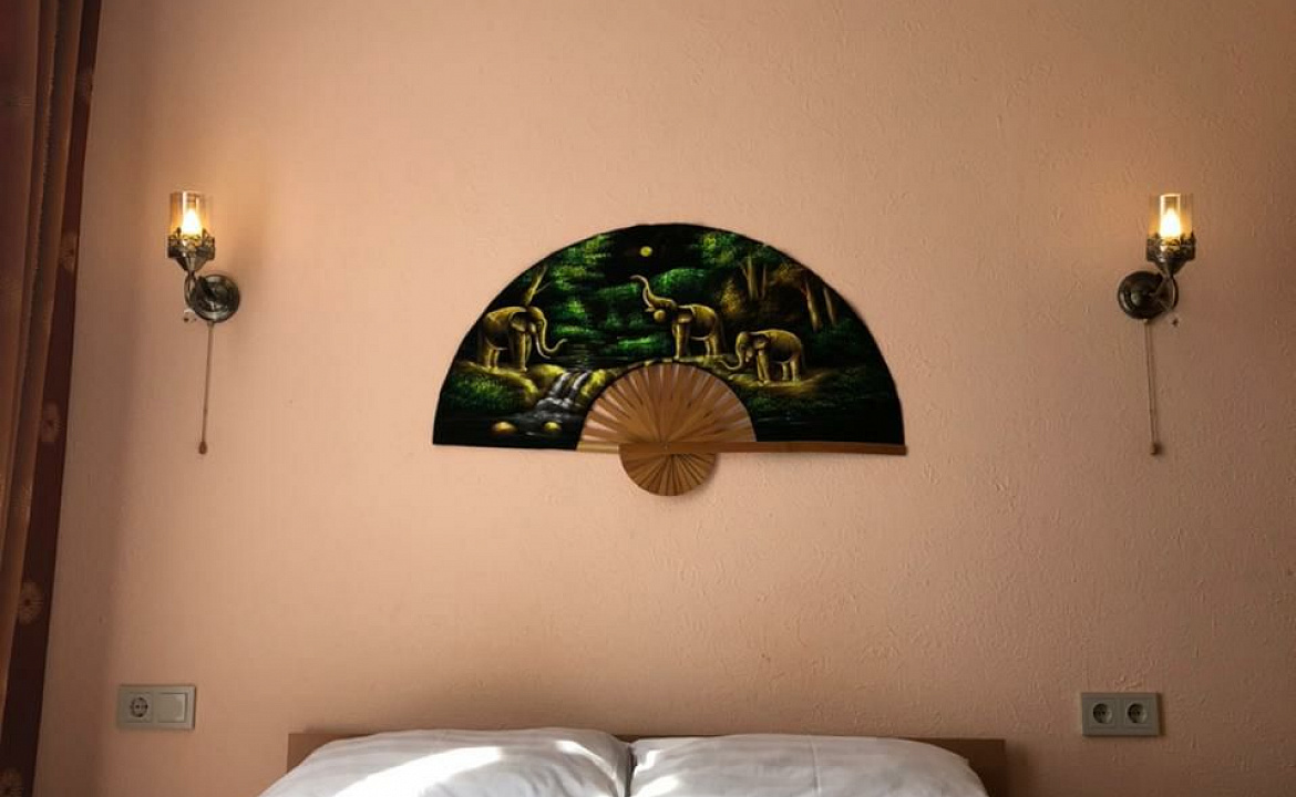 Семейный номер с кухней и видом на море и горы Ай-Петри. Отель Апарт отель "Дуэт". Ялта