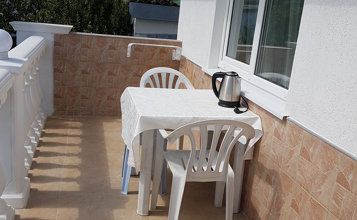 2х местный  комфорт с раздельными кроватями. Гостиница "Водолейчик". Алушта