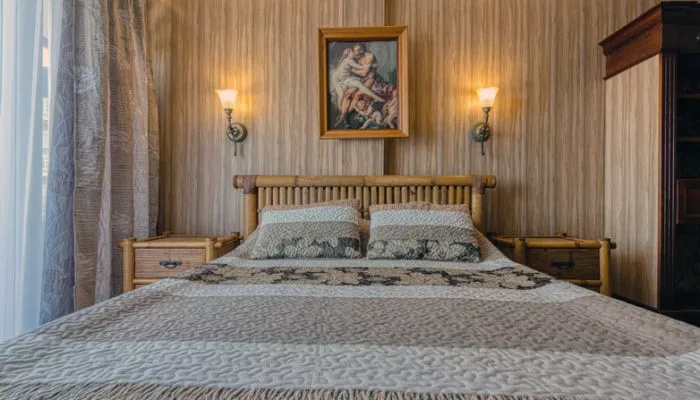 №3А «БАМБУК» — НОМЕР ПОЛУЛЮКС. Мини-отель "Рубензон". Утёс