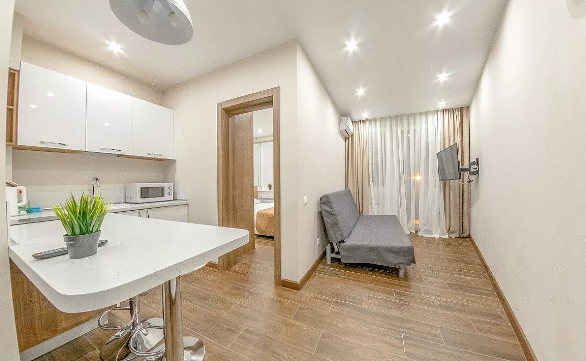 Апартаменты Делюкс 2 комнатный с балконом. Апарт-отель MILLENNIALS. Сочи