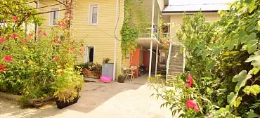 Гостевой дом «Квартирки у моря» (кухня в номере)