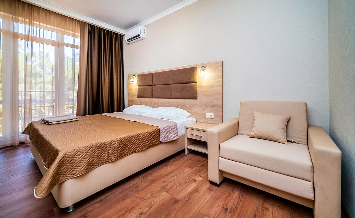 Трехместный номер. Гостевой дом Анжелика. Геленджик