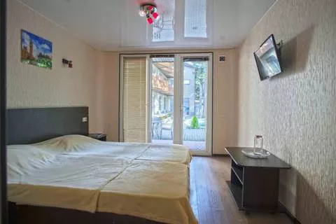 Двуместный номер с удобствами. Park Hotel Agava. Лазаревское  Двуместный номер с удобствами. Park Hotel Agava. Лазаревское