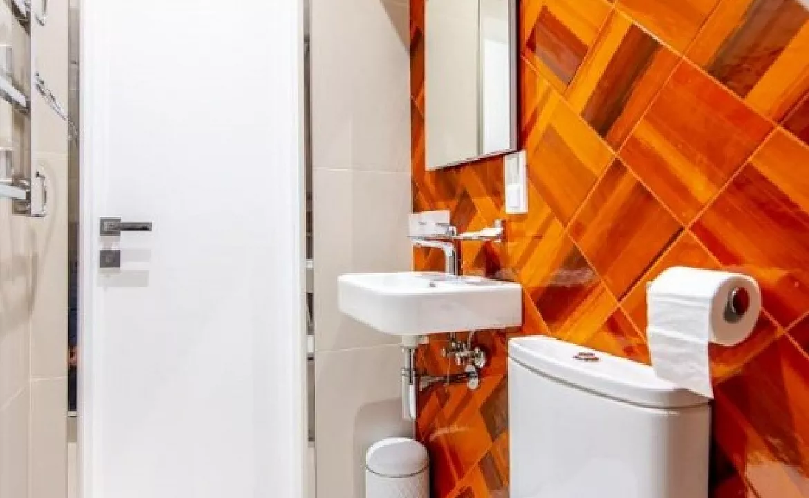 Двухместный номер с 1 кроватью и собственной ванной комнатой. Апарт-отель Намасте. Красная Поляна